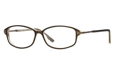 Image of Calligraphy Collections Millay SESC MILL00 Bifocal Prescription Eyeglasses - Brown/honey SESC MILL005435 BN