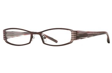 Image of Calligraphy Collection Rowling SESC ROWL00 Eyeglass Frames - Brown SESC ROWL005135 BN