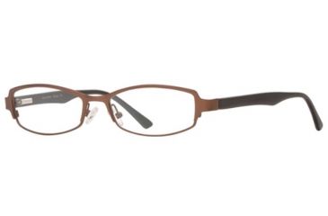 Image of Calligraphy Collection Stowe SESC STOW00 Eyeglass Frames - Dark Brown SESC STOW005335 BND