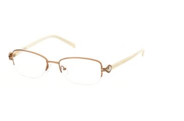Image of Calligraphy Collections F-366 SESC F36600 Eyeglass Frames - Col1 - Gold SESC F366005235 GO