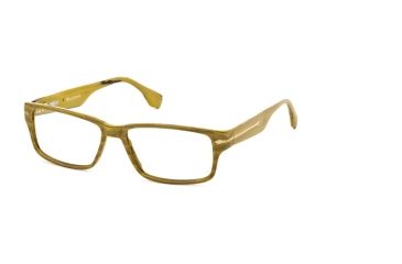 Image of Calligraphy Collections F-368 SESC F36800 Eyeglass Frames - Col2 - Yellow Marble SESC F368005540 YE