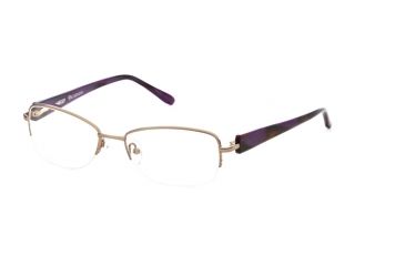 Image of Calligraphy Collections F-377 SESC F37700 Eyeglass Frames - Col2 - Gold SESC F377005235 GO