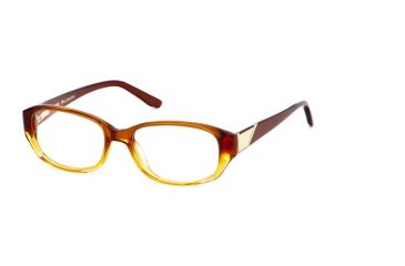 Image of Calligraphy Collections F-378 SESC F37800 Bifocal Prescription Eyeglasses - Col1 - Brown Crystal SESC F378005235 BN