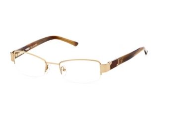 Image of Calligraphy Collections F-381 SESC F38100 Eyeglass Frames - Col1 - Gold SESC F381004935 GO