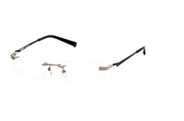 Image of Calligraphy Collections F-390 SESC F39000 Single Vision Prescription Eyeglasses - Col4 - Black SESC F390005435 BK