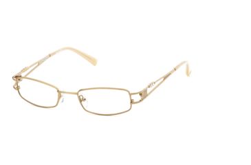 Image of Calligraphy Collections F-394 SESC F39400 Eyeglass Frames - Col1 - Gold SESC F394004735 GO