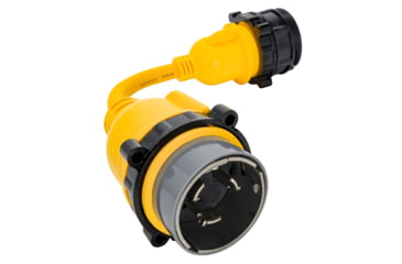 Image of Camco 50AM/30AF Power Grip Marine 12in Locking Adapter - M-Lock/F-Locking Adapter