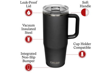Image of CamelBak 32oz VSS Thrive Mug, Black, 32oz, 2983001001