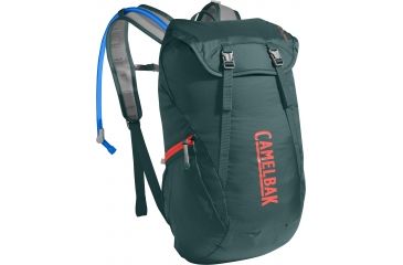 Image of CamelBak Arete 18 Hydration Pack-Deep Teal/Hot Coral