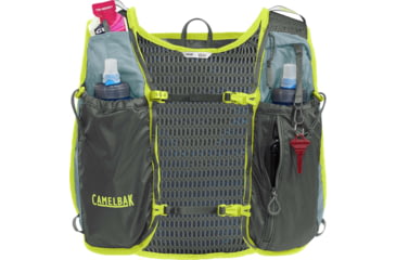 Image of CamelBak Circuit Run Vest - Womens, Graphite/Limeade, One Size, 2825002000