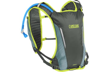 Image of CamelBak Circuit Run Vest - Womens, Graphite/Limeade, One Size, 2825002000