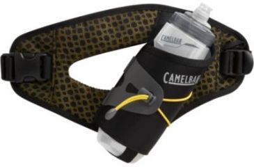 Image of CamelBak Delaney Race Hydration Belt-Black/Lemon Chrome