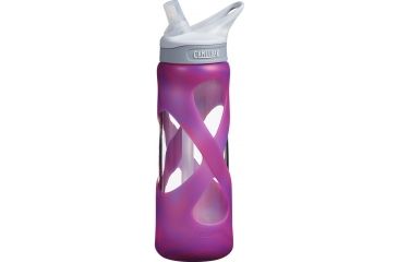 Image of CamelBak Eddy Glass 0.7L Water Bottle-Purple/Pink Swirl-24 oz