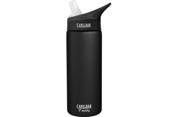 Image of CamelBak Eddy Stainless Vacuum Insulated Water Bottle, Raven, 20 oz, 54171