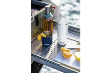 Image of CamelBak Horizon Leak-Proof Insulated Stainless Steel Cocktail Shaker, White, 20oz, 2847101000