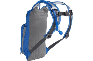 Image of CamelBak Mini M.U.L.E. Hydration Pack - Kids, Lapis Blue/White Stripe, 50oz, 1155405000