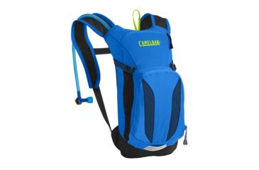Image of CamelBak Mini-M.U.L.E. Kids Hydration Pack-Electric Blue/Poseidon