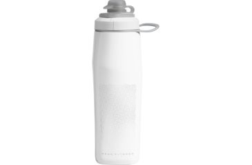 Image of CamelBak Peak Fitness Water Bottle, White/Silver, 25oz, 1879101075