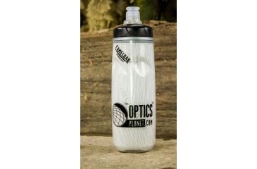Image of CamelBak Podium Big Chill 21oz Water Bottle,Clear,Insulated w/OP Custom Print Logo 52339-CUSTOM