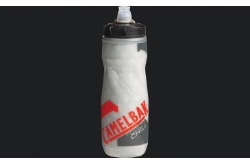 Image of CamelBak Podium Chill Bottle 21 oz Water Bottle, Racing Red 52229