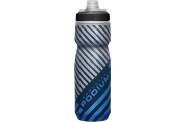 Image of CamelBak Podium Chill Outdoor Bottle, 21oz, Navy Stripe, 1874405062