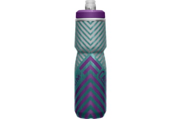 Image of CamelBak Podium Chill Outdoor Bottle, 24oz, Teal Stripe, 1873305071