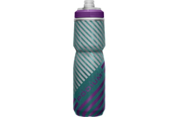 Image of CamelBak Podium Chill Outdoor Bottle, 24oz, Teal Stripe, 1873305071