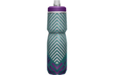 Image of CamelBak Podium Chill Outdoor Bottle, 24oz, Teal Stripe, 1873305071