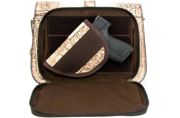 Image of Cameleon S&amp;w Croc Handbag Crossbody Carry Purse