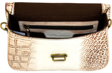 Image of Cameleon S&amp;w Croc Handbag Crossbody Carry Purse