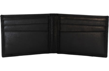 Image of Cameleon S&amp;w Men's Front Pockt Bi-fold Wallet Black
