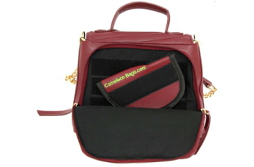 Image of Cameleon Venus Purse Concealed Carry Bag Maroon