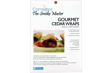 Image of Camerons Products Cedar Wraps 6 x 8 -4 Wraps-Sleeve 111966