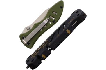 Image of Camillus Knives Field Linerlock/SharpenerCombo, CM19386