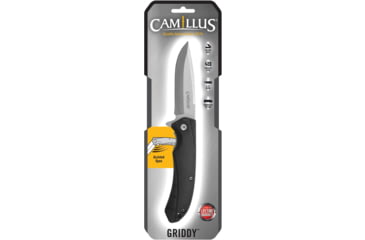 Image of Camillus Knives Griddy Linerlock A/O Black, CM19335
