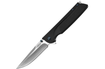Image of Camillus Knives Keto Linerlock Folding Knife, 3.5 titanium coated 420 stainless blade, Black G10 handle, 19392