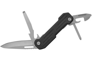Image of Camillus Knives Pocket Block Multi Tool, 2.5 titamium bonded 420 stainless blade, Black G10 handle, 19651