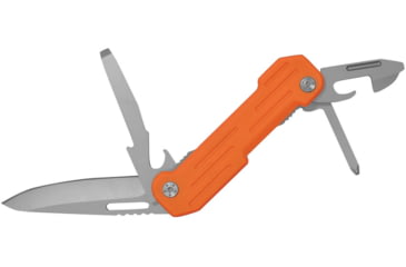 Image of Camillus Knives Pocket Block Multi Tool Orange, 2.5 titanium bonded 420 stainless blade, Orange G10 handle, 19652