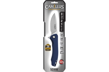 Image of Camillus Knives Scivik Linerlock Blue, CM19206