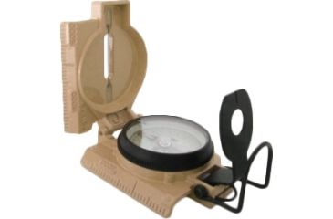 Image of Cammenga Lensatic Tritium Compass, Coyote Brown, 3HCB