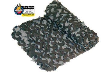 Image of Camo Unlimited Camosystems Pro Series Fire Retardant, Black/dark Gray - LW03NC