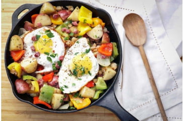 Image of Camp Chef 12in Seasoned Cast Iron Skillet, 12in Diameter, Black, SK12