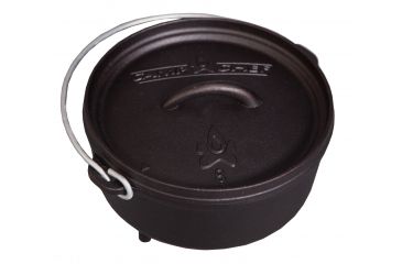 Image of Camp Chef 8 In Cast Iron Classic Dutch Oven, Black SD08