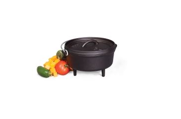 Image of Camp Chef 8 In Cast Iron Classic Dutch Oven, Black SD08