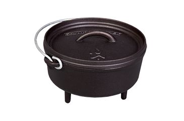 Image of Camp Chef 8 In Cast Iron Classic Dutch Oven, Black SD08