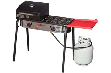 Image of Camp Chef Big Gas Grill 2X Stove, Black/Silver, SPG60B