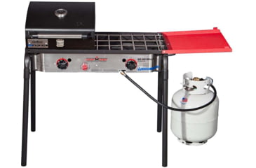 Image of Camp Chef Big Gas Grill 2X Stove, Black/Silver, SPG60B