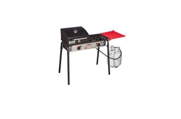 Image of Camp Chef Big Gas Grill 2X Stove, Black/Silver SPG60B