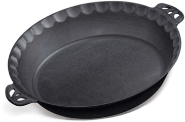 Image of Camp Chef 10in True Seasoned Cast Iron Pie Pan, Black, CIPIE10