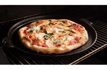 Image of Camp Chef 14in True Seasoned Cast Iron Pizza Pan, Black, CIPZ14